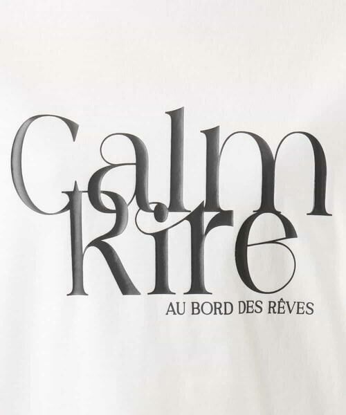 MK MICHEL KLEIN / エムケーミッシェルクラン カットソー | [接触冷感/洗える]コットンロゴTシャツ | 詳細17