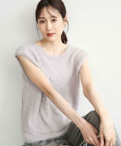 MK MICHEL KLEIN / エムケーミッシェルクラン ニット・セーター | [洗える]前後2wayシャギーニットジレ
