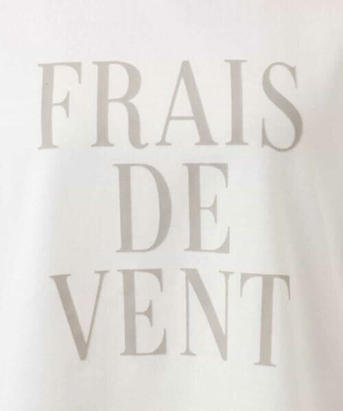 MK MICHEL KLEIN / エムケーミッシェルクラン カットソー | [洗える]シフォン切替えフロッキーロゴTシャツ | 詳細22