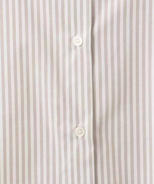 MK MICHEL KLEIN / エムケーミッシェルクラン シャツ・ブラウス | [防シワ/洗える]コットン混ベーシックシャツ（ストライプ） | 詳細26