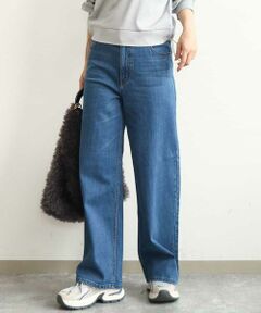 MK MICHEL KLEIN / エムケーミッシェルクラン チノ・ワークパンツ | [洗える]11ozデニム ワイドストレートパンツ