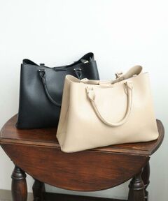 MK MICHEL KLEIN / エムケーミッシェルクラン トートバッグ | スクエア2wayバッグ