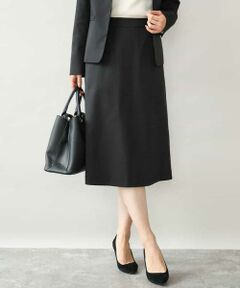 MK MICHEL KLEIN / エムケーミッシェルクラン ロング・マキシ丈スカート | [セットアップ対応/洗える]イージーツイル フレアスカート