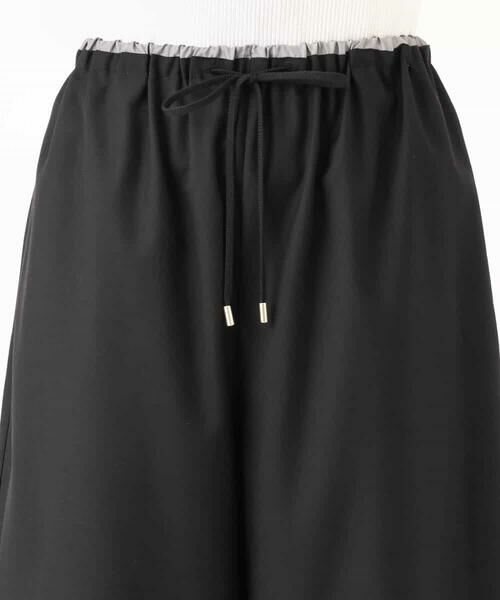 MK MICHEL KLEIN / エムケーミッシェルクラン その他パンツ | [洗える]マイクロサキソニー ワイドパンツ | 詳細15