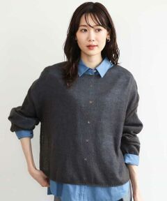 MK MICHEL KLEIN / エムケーミッシェルクラン ニット・セーター | [洗える]モヘアメッシュニット
