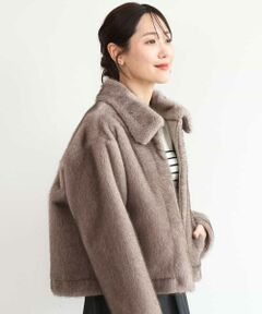 MK MICHEL KLEIN / エムケーミッシェルクラン その他アウター | [洗える]ミンク調ファーブルゾン