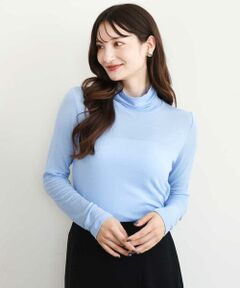 MK MICHEL KLEIN / エムケーミッシェルクラン カットソー | [洗える]ハイネックカットソー