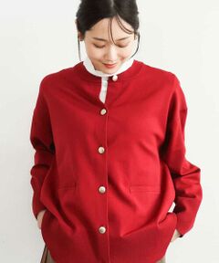 MK MICHEL KLEIN / エムケーミッシェルクラン カーディガン・ボレロ | [洗える]ポケットデザインミドル丈ニットカーディガン