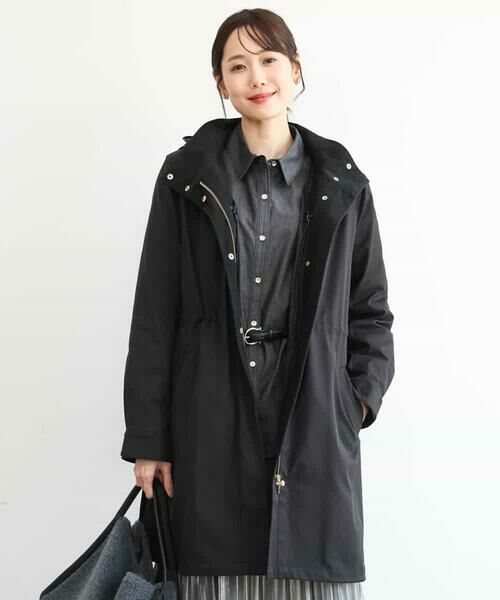 MK MICHEL KLEIN / エムケーミッシェルクラン その他アウター | [撥水加工]ダウンライナー付きフーデットコート | 詳細1