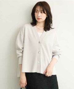 MK MICHEL KLEIN / エムケーミッシェルクラン カーディガン・ボレロ | [洗える]Vネックカットカーディガン