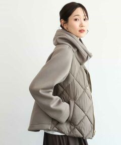 MK MICHEL KLEIN / エムケーミッシェルクラン その他アウター | カットボンディング中綿ブルゾン