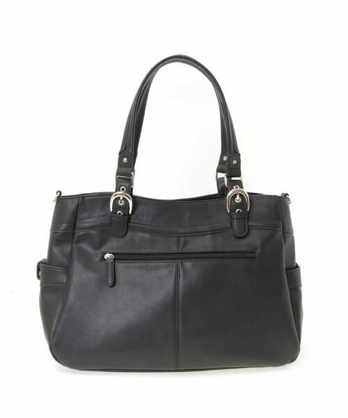 MK MICHEL KLEIN BAG / エムケーミッシェルクランバッグ トートバッグ | 【2WAY】フェイクレザートートバッグ | 詳細3