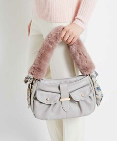 MK MICHEL KLEIN BAG / エムケーミッシェルクランバッグ その他 | フェイクファーアレンジ持ち手
