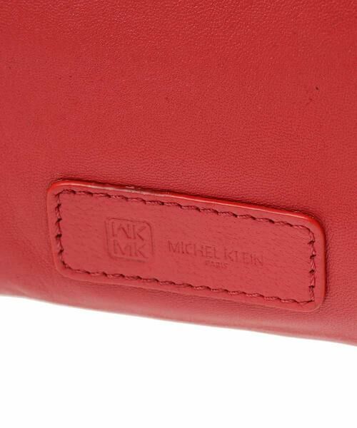 MK MICHEL KLEIN BAG / エムケーミッシェルクランバッグ トートバッグ | ラムレザーデザインバッグ | 詳細4