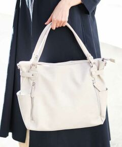 MK MICHEL KLEIN BAG / エムケーミッシェルクランバッグ トートバッグ | 【2WAY】フェイクレザートートバッグ