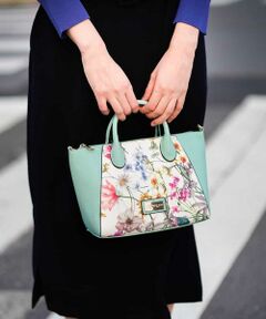 MK MICHEL KLEIN BAG / エムケーミッシェルクランバッグ ショルダーバッグ | 【2WAY】フラワープリントバッグ