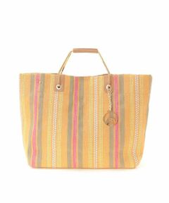 MK MICHEL KLEIN BAG / エムケーミッシェルクランバッグ トートバッグ | 【2WAY】マルチストライプトートバッグ