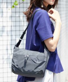 MK MICHEL KLEIN BAG / エムケーミッシェルクランバッグ ショルダーバッグ | 【撥水/反射素材】ナイロンショルダーバッグ