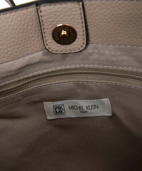 MK MICHEL KLEIN BAG / エムケーミッシェルクランバッグ トートバッグ | メタルパーツスクエアバッグ | 詳細12