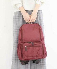 MK MICHEL KLEIN BAG / エムケーミッシェルクランバッグ リュック・バックパック | 【撥水】タックギャザースクエアリュック