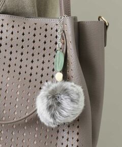 MK MICHEL KLEIN BAG / エムケーミッシェルクランバッグ チャーム | ラビットファーチャーム