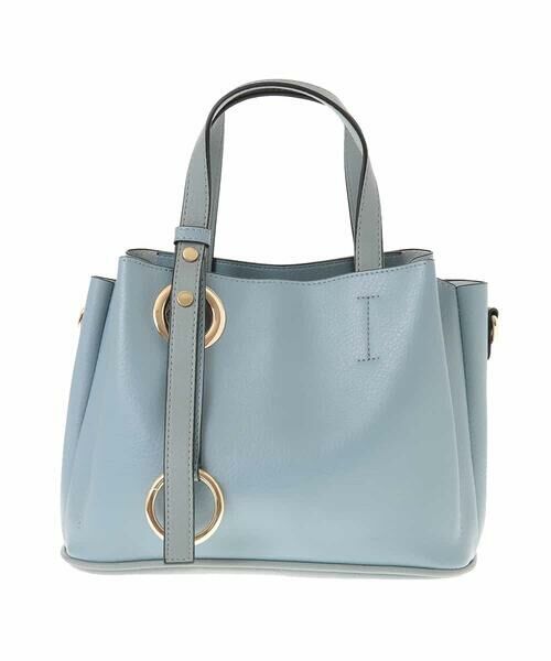 MK MICHEL KLEIN BAG / エムケーミッシェルクランバッグ トートバッグ | 【WEB限定】2WAYハトメデザイントートバッグ | 詳細1