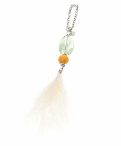 MK MICHEL KLEIN BAG / エムケーミッシェルクランバッグ チャーム | フェザーフリンジチャーム