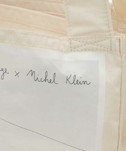 MK MICHEL KLEIN BAG / エムケーミッシェルクランバッグ トートバッグ | 【papillonage×MICHEL KLEIN】セパレートデザイントートバッグ | 詳細5