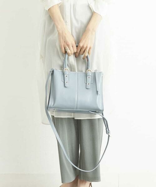 MK MICHEL KLEIN BAG / エムケーミッシェルクランバッグ トートバッグ | 【WEB限定】2WAYフェイクレザーミニトートバッグ | 詳細2