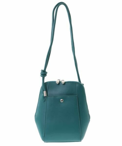 MK MICHEL KLEIN BAG / エムケーミッシェルクランバッグ ショルダーバッグ | フェイクレザーひし形ショルダー | 詳細2