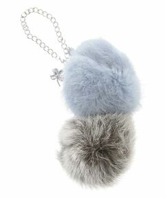 MK MICHEL KLEIN BAG / エムケーミッシェルクランバッグ チャーム | ダブルファーチャーム