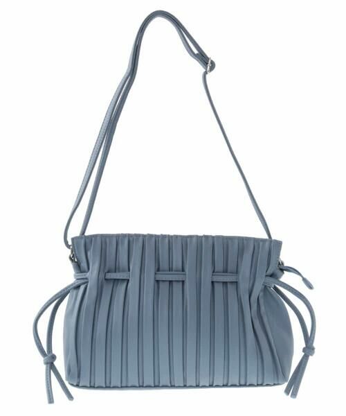 MK MICHEL KLEIN BAG / エムケーミッシェルクランバッグ ショルダーバッグ | 【ＷＥＢ限定】フェイクレザープリーツバッグ | 詳細14