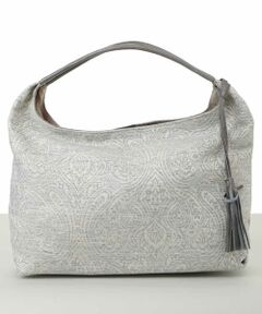 MK MICHEL KLEIN BAG / エムケーミッシェルクランバッグ トートバッグ | 【WEB限定】ダマスクデザイントートバッグ