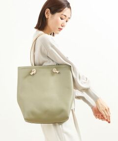 MK MICHEL KLEIN BAG / エムケーミッシェルクランバッグ トートバッグ | 【WEB限定】コードハンドルスクエアバッグ