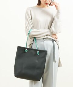 MK MICHEL KLEIN BAG / エムケーミッシェルクランバッグ トートバッグ | 【WEB限定】コードハンドルスクエアバッグ