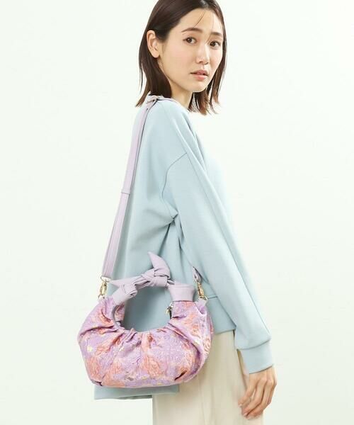 MK MICHEL KLEIN BAG / エムケーミッシェルクランバッグ トートバッグ | [2WAY/軽量]クロワッサンフォルムハンドバッグ | 詳細16