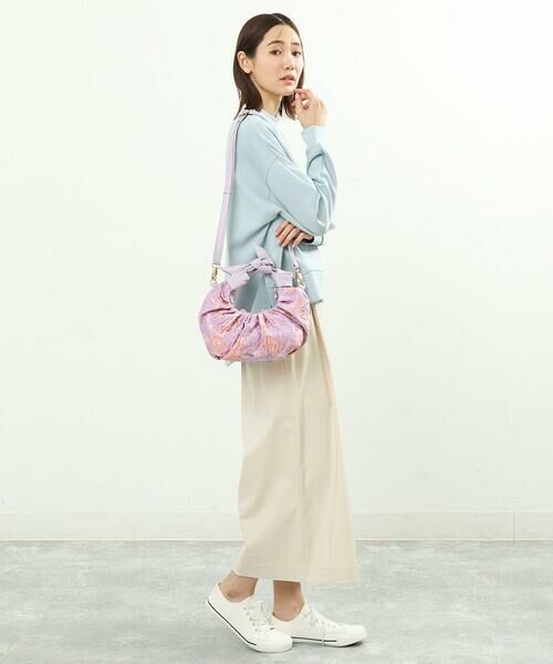 MK MICHEL KLEIN BAG / エムケーミッシェルクランバッグ トートバッグ | [2WAY/軽量]クロワッサンフォルムハンドバッグ | 詳細17