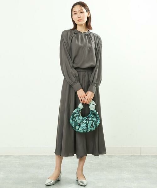 MK MICHEL KLEIN BAG / エムケーミッシェルクランバッグ トートバッグ | [2WAY/軽量]クロワッサンフォルムハンドバッグ | 詳細20