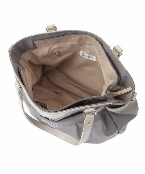MK MICHEL KLEIN BAG / エムケーミッシェルクランバッグ トートバッグ | 【撥水/2WAY/販売停止】タックデザイントートバッグ | 詳細2