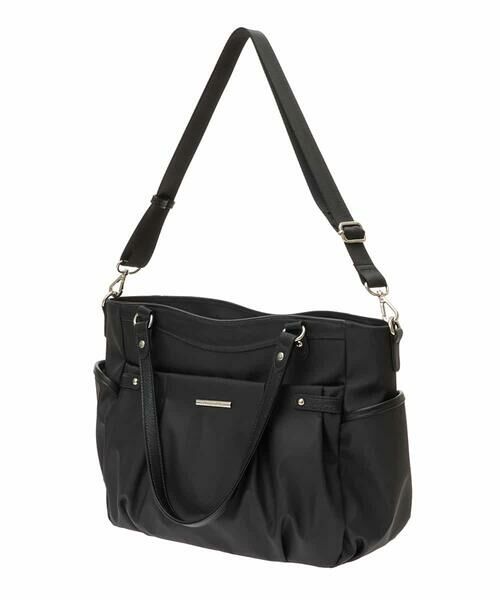 MK MICHEL KLEIN BAG / エムケーミッシェルクランバッグ トートバッグ | 【撥水/2WAY/販売停止】タックデザイントートバッグ | 詳細16