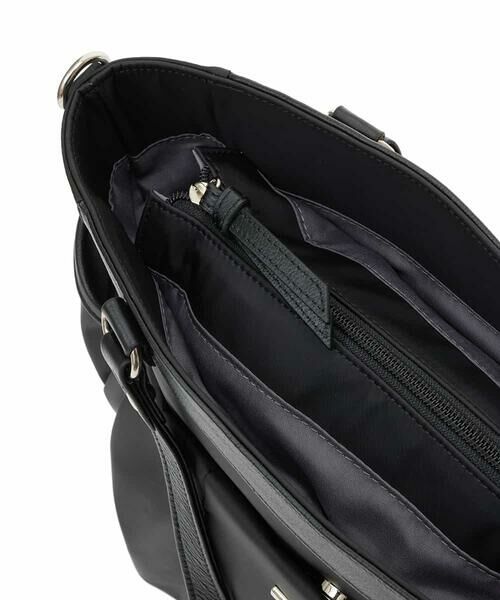 MK MICHEL KLEIN BAG / エムケーミッシェルクランバッグ トートバッグ | 【撥水/2WAY/販売停止】タックデザイントートバッグ | 詳細21