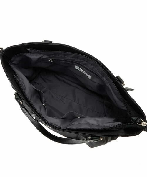 MK MICHEL KLEIN BAG / エムケーミッシェルクランバッグ トートバッグ | 【撥水/2WAY/販売停止】タックデザイントートバッグ | 詳細23