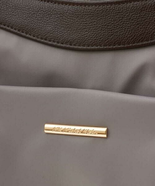 MK MICHEL KLEIN BAG / エムケーミッシェルクランバッグ トートバッグ | 【撥水/2WAY/販売停止】タックデザイントートバッグ | 詳細24