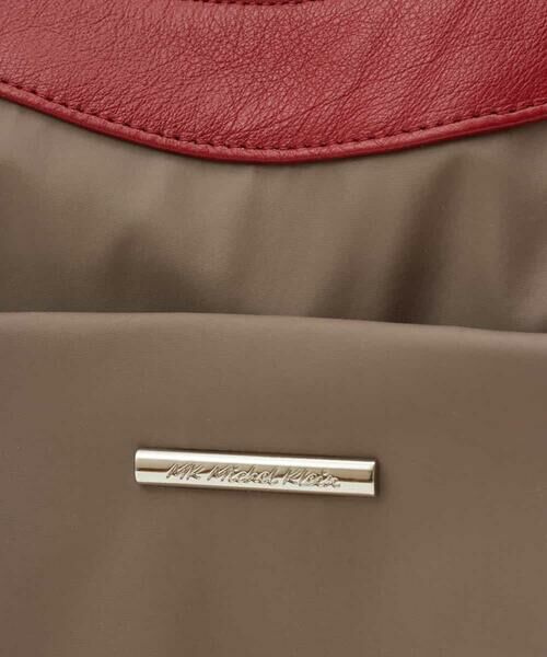 MK MICHEL KLEIN BAG / エムケーミッシェルクランバッグ トートバッグ | 【撥水/2WAY/販売停止】タックデザイントートバッグ | 詳細26