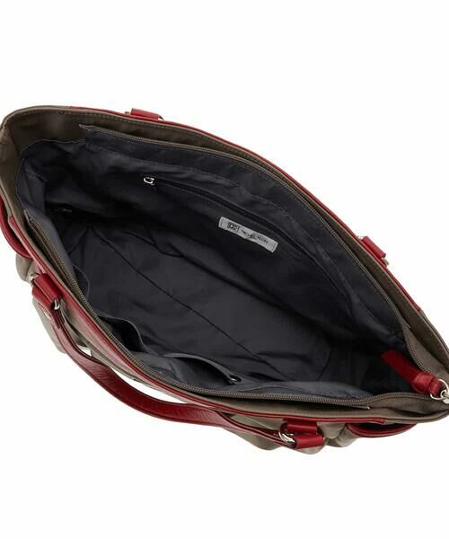 MK MICHEL KLEIN BAG / エムケーミッシェルクランバッグ トートバッグ | 【撥水/2WAY/販売停止】タックデザイントートバッグ | 詳細27