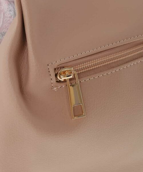 MK MICHEL KLEIN BAG / エムケーミッシェルクランバッグ トートバッグ | 【抗菌加工】フラワープリントレースジョイントデザインバッグ | 詳細5