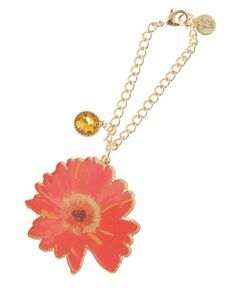 MK MICHEL KLEIN BAG / エムケーミッシェルクランバッグ チャーム | フラワーモチーフデザインチャーム