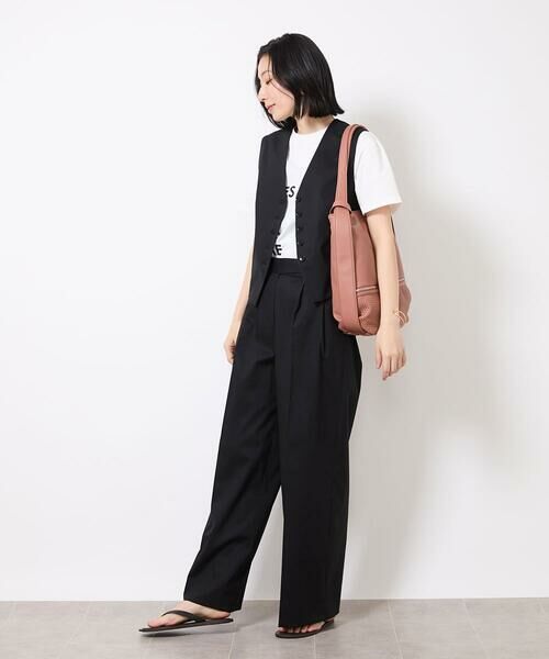 MK MICHEL KLEIN BAG / エムケーミッシェルクランバッグ トートバッグ | [2WAY/A4収納可]パンチングデザイン変形トートバッグ | 詳細5