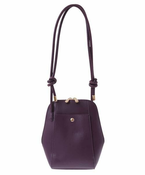 MK MICHEL KLEIN BAG / エムケーミッシェルクランバッグ ショルダーバッグ | [軽量]スライドコードコンパクトショルダーバッグ | 詳細2