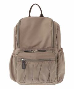 MK MICHEL KLEIN BAG / エムケーミッシェルクランバッグ リュック・バックパック | ギャザーアクセントバックパック S